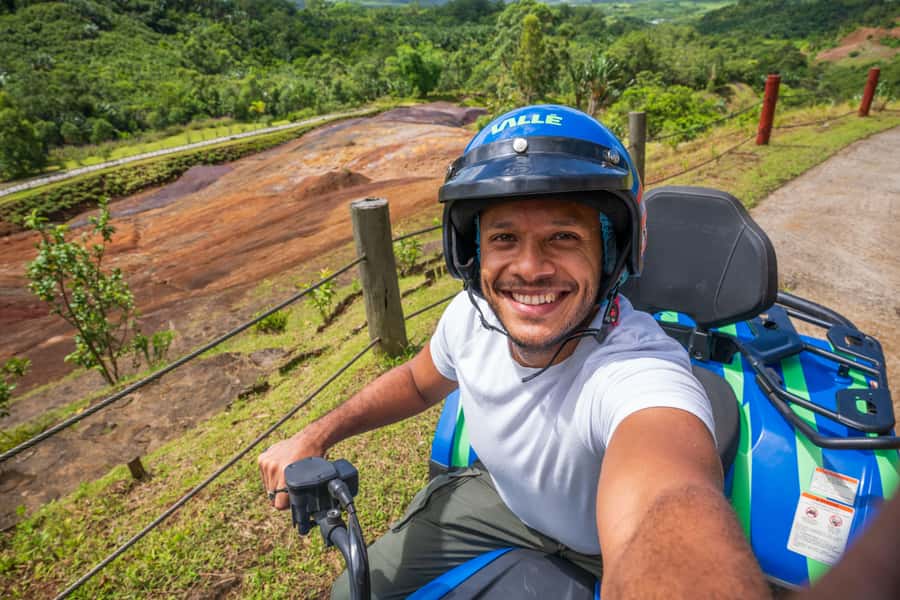 Vallé Advenature Park, Discovery Quad single 1hr - Riding through the green trails