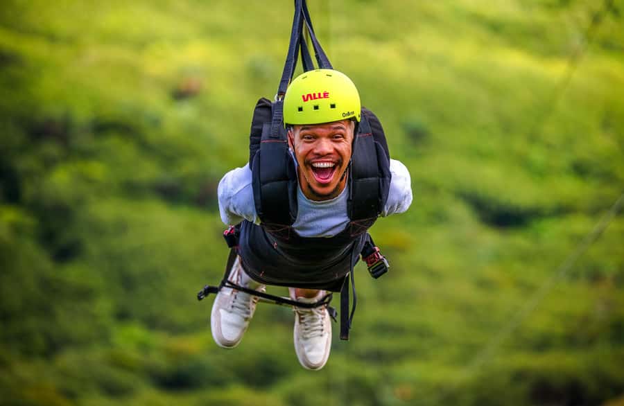 Vallé Advenature Park: Signature Zipline - A long ride above Mauritius’s forests