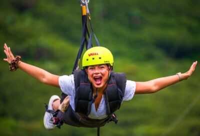 Vallé Advenature Park: Signature Zipline